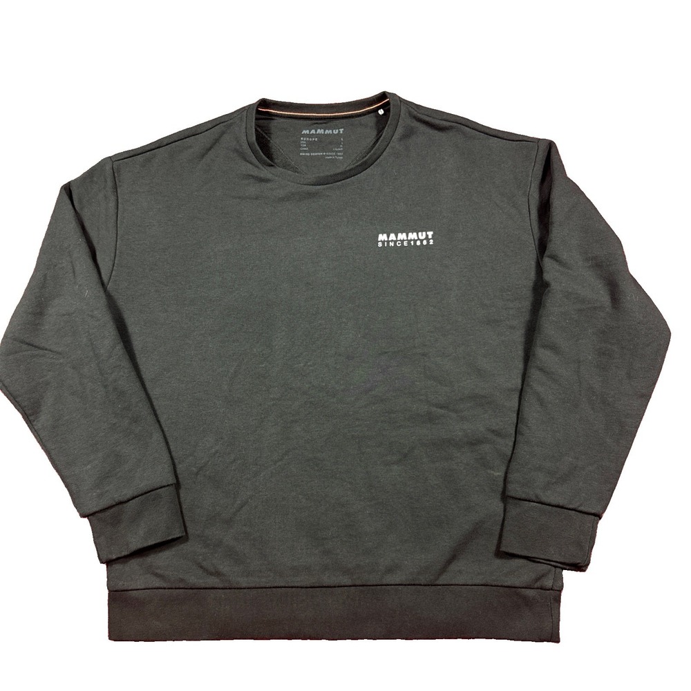 Mammut Men's Pullover Sweater Black Large Hiking Camping